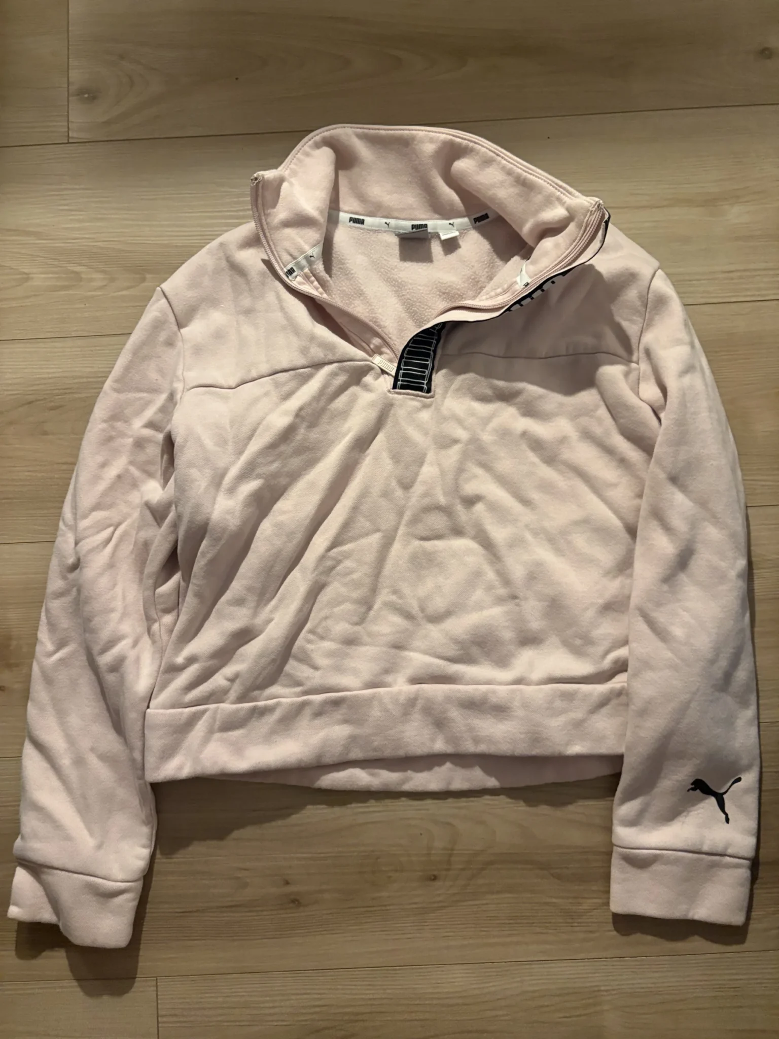 Image for Pink Puma quilted cotton - Small