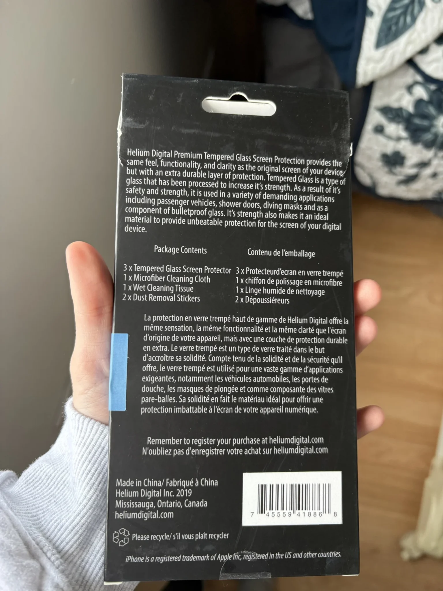 Image for Verre trempée pour iphone 11 x2