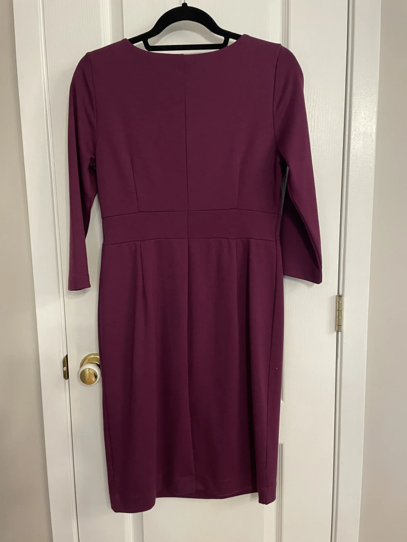 Image for Land's End - Robe mauve profond - manches 3/4