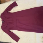 Thumbnail for Land's End - Robe mauve profond - manches 3/4