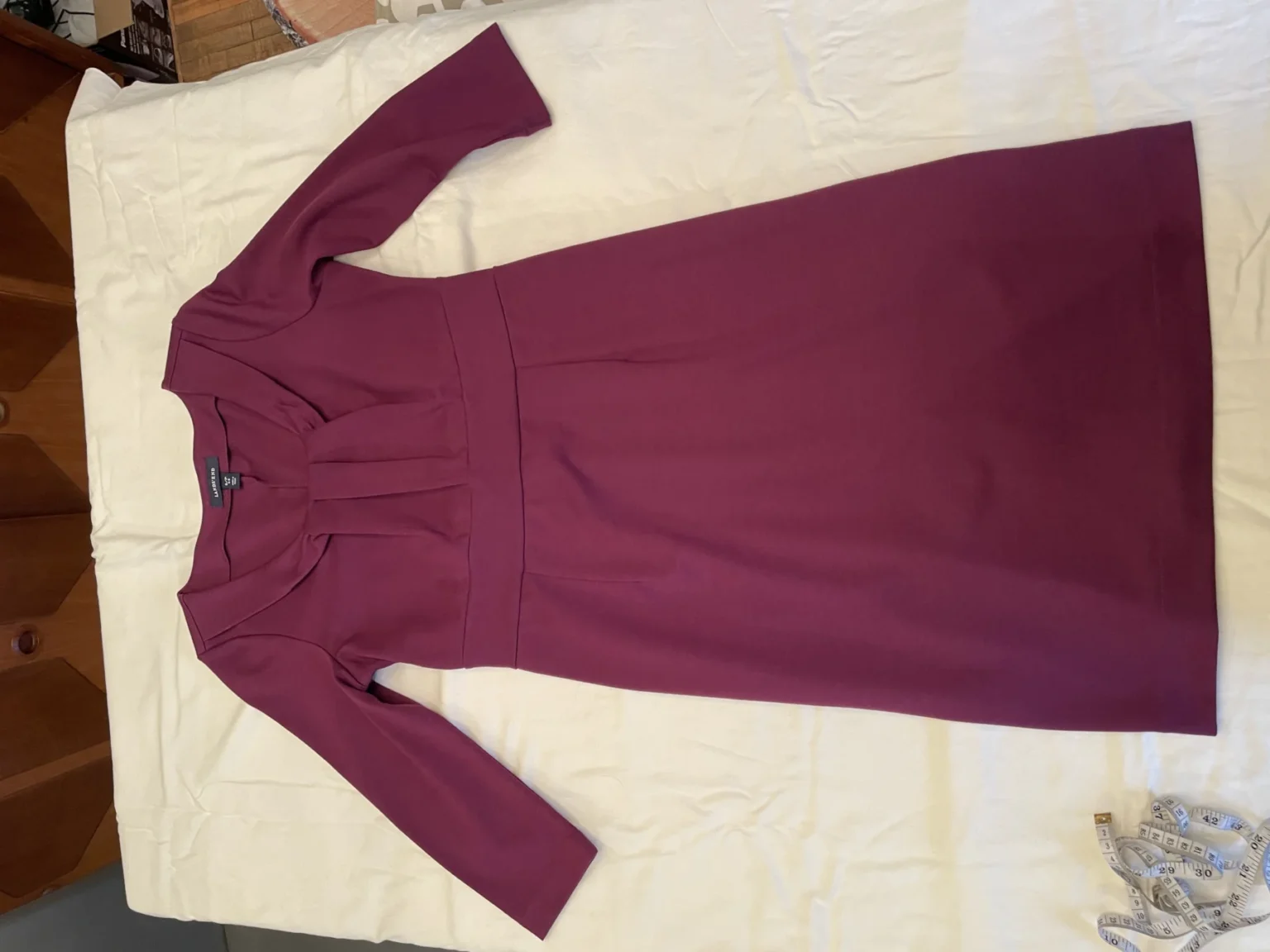 Image for Land's End - Robe mauve profond - manches 3/4