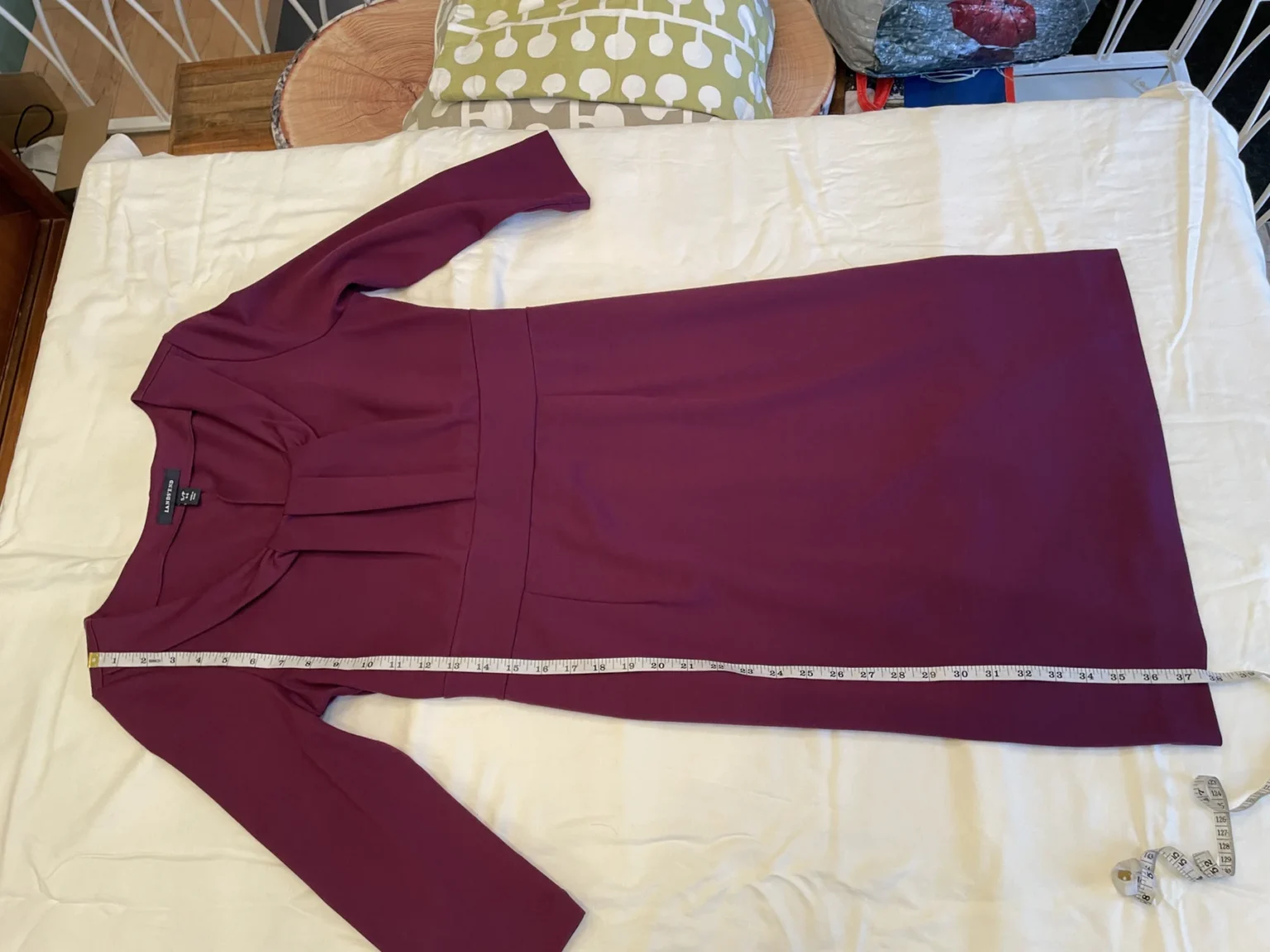 Image for Land's End - Robe mauve profond - manches 3/4