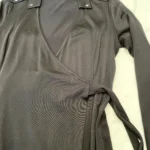 Featured thumbnail for Banana Republic - Robe portefeuille noire