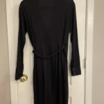 Thumbnail for Banana Republic - Robe portefeuille noire