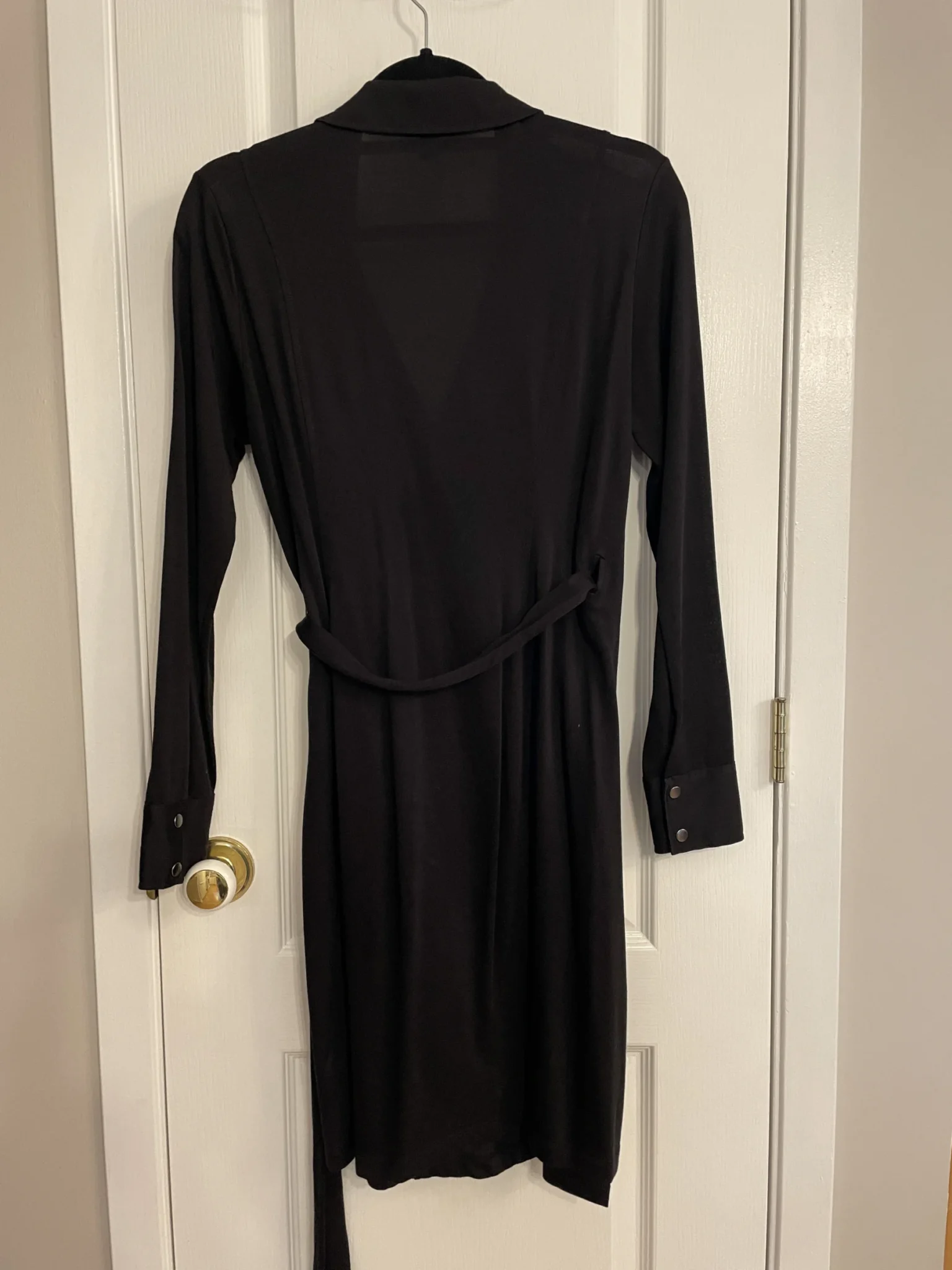 Image for Banana Republic - Robe portefeuille noire