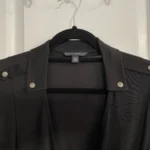 Thumbnail for Banana Republic - Robe portefeuille noire