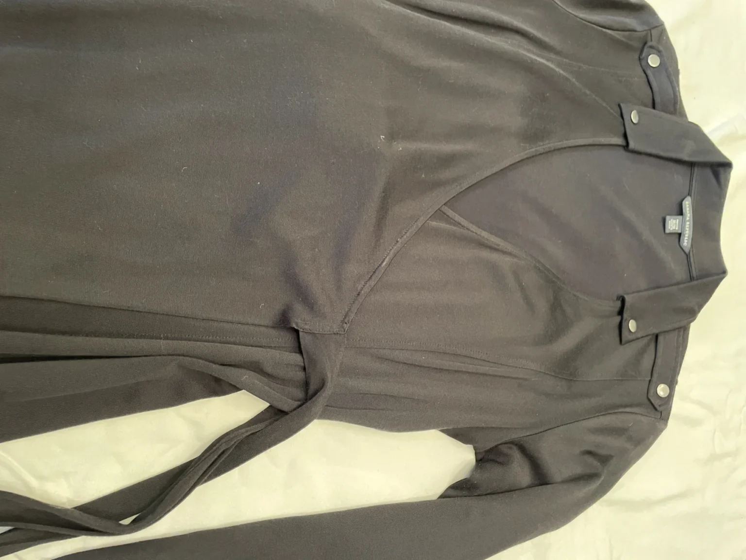 Image for Banana Republic - Robe portefeuille noire