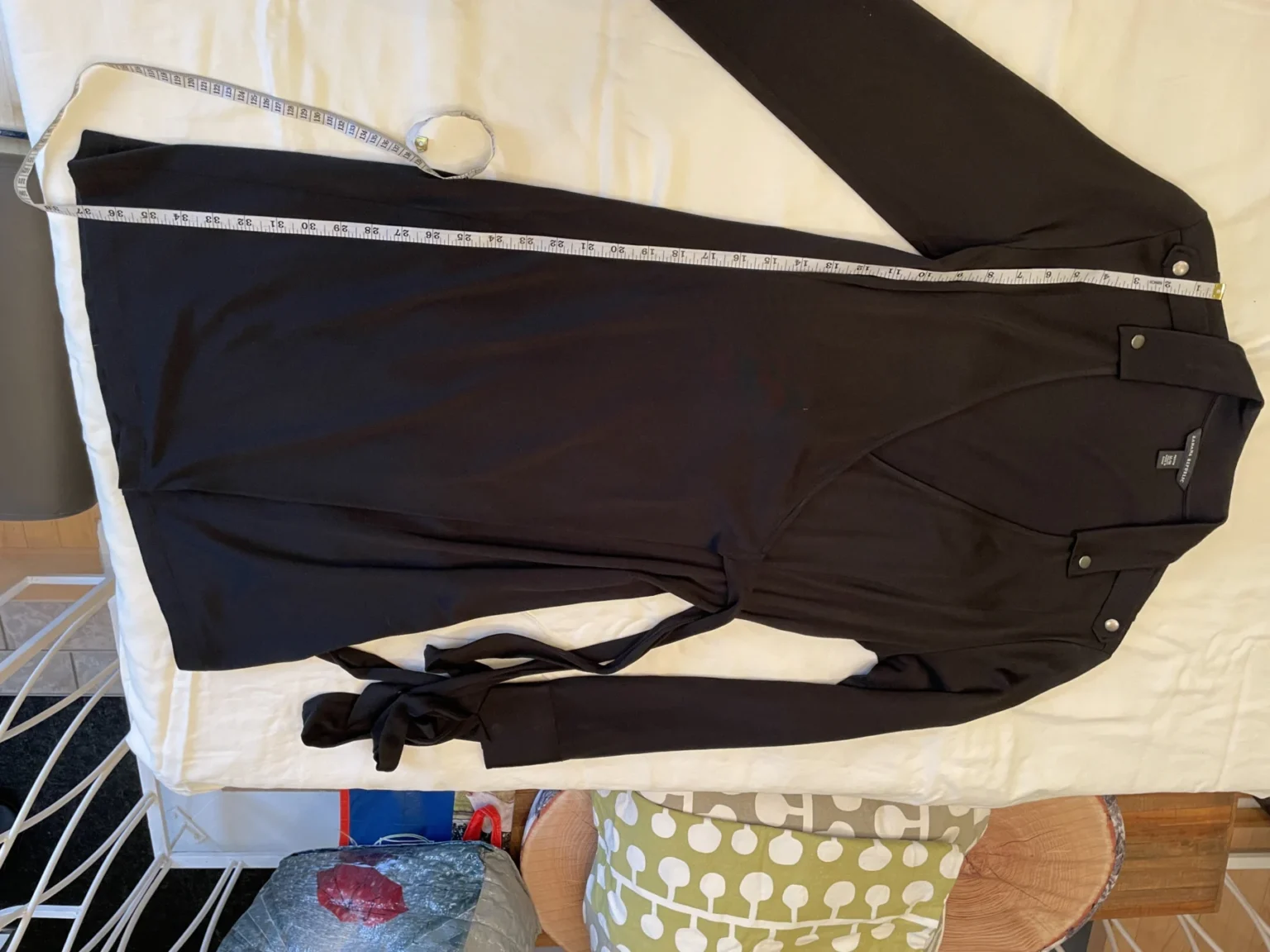 Image for Banana Republic - Robe portefeuille noire
