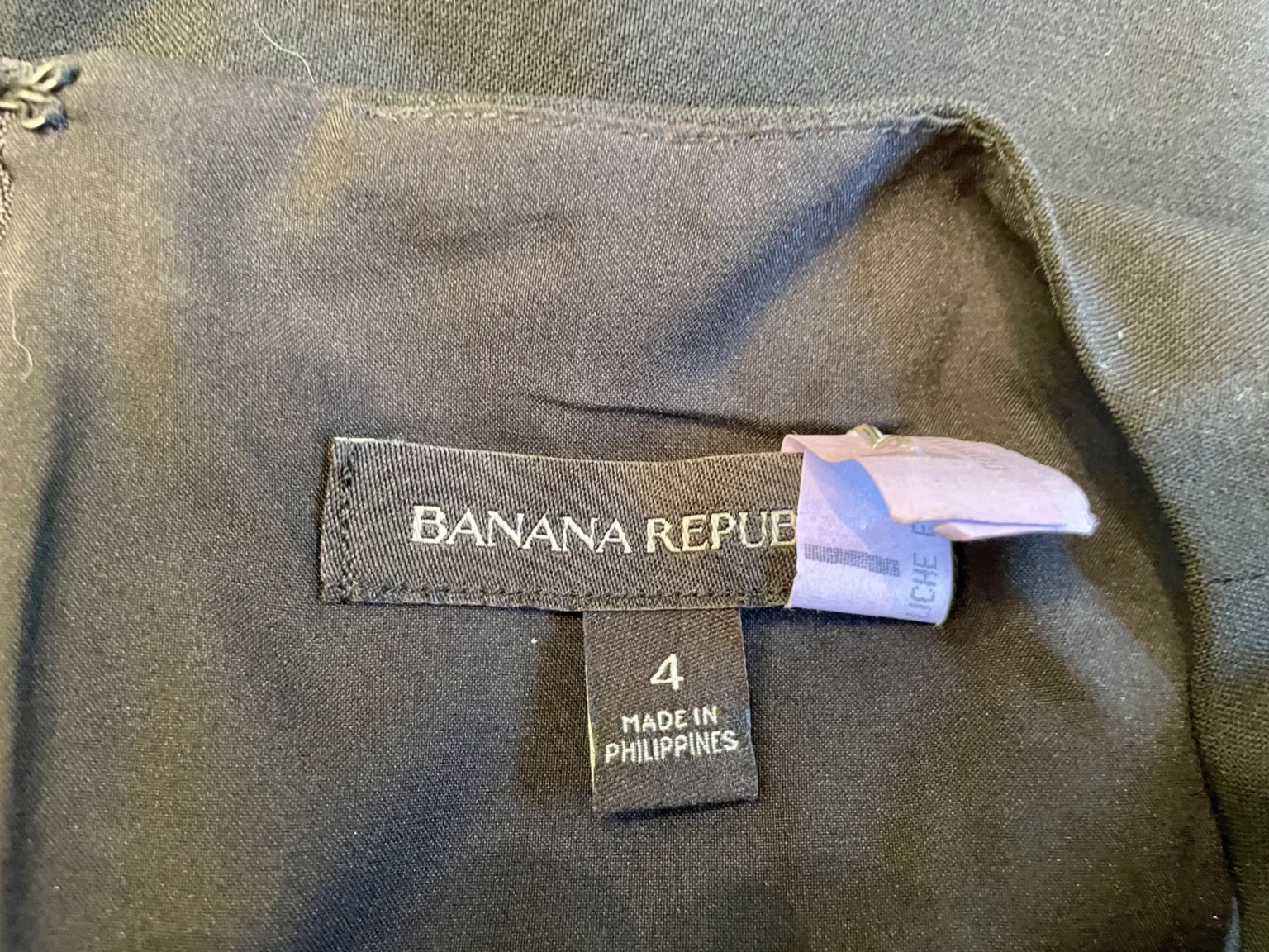 Image for Banana Republic - Classic black dress