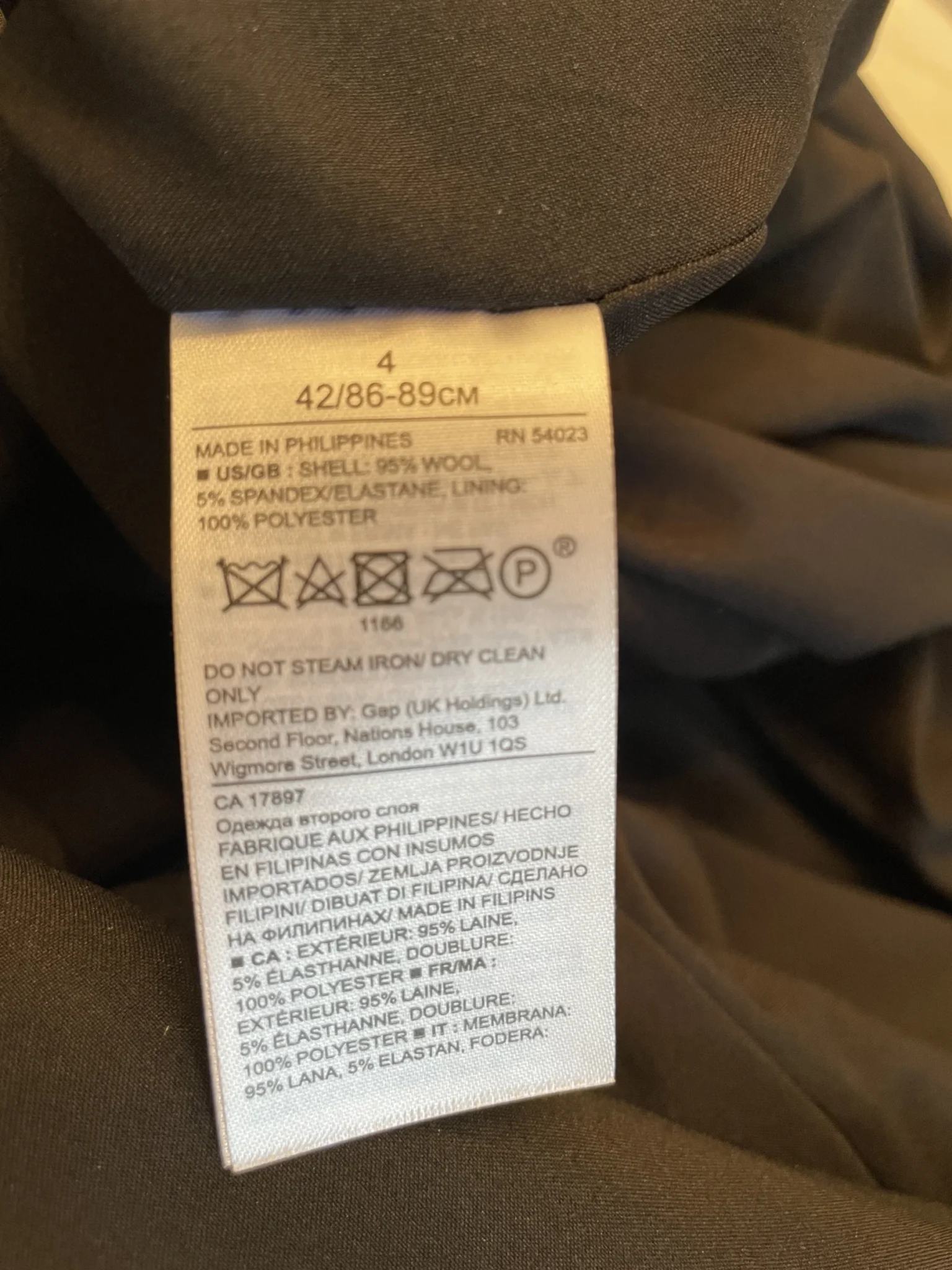 Image for Banana Republic - Classic black dress