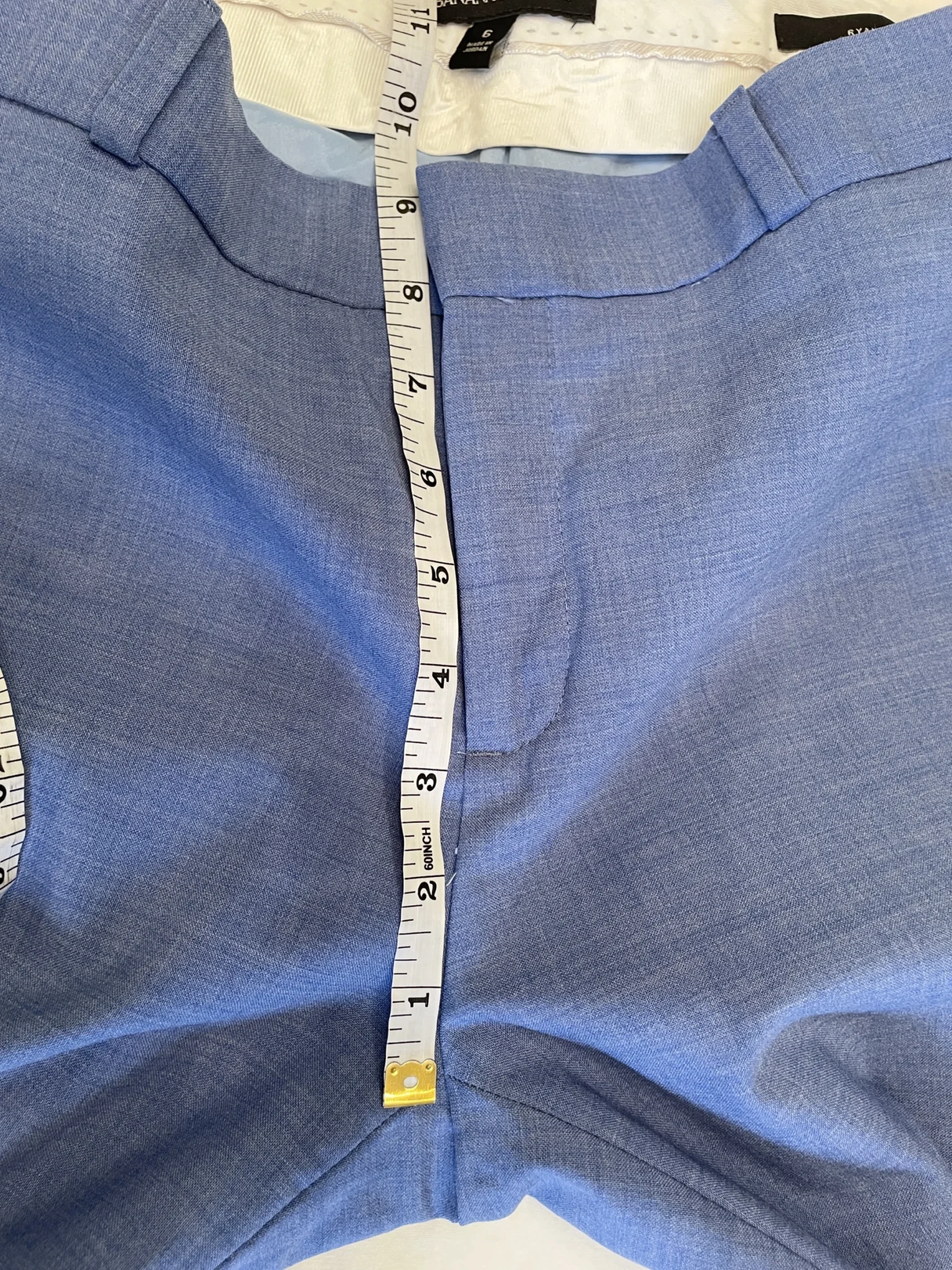 Image for Banana Republic - Pantalon en laine bleu