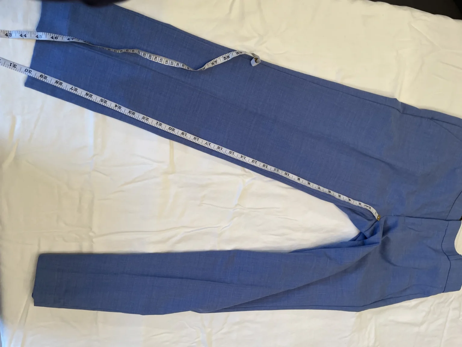 Image for Banana Republic - Pantalon en laine bleu