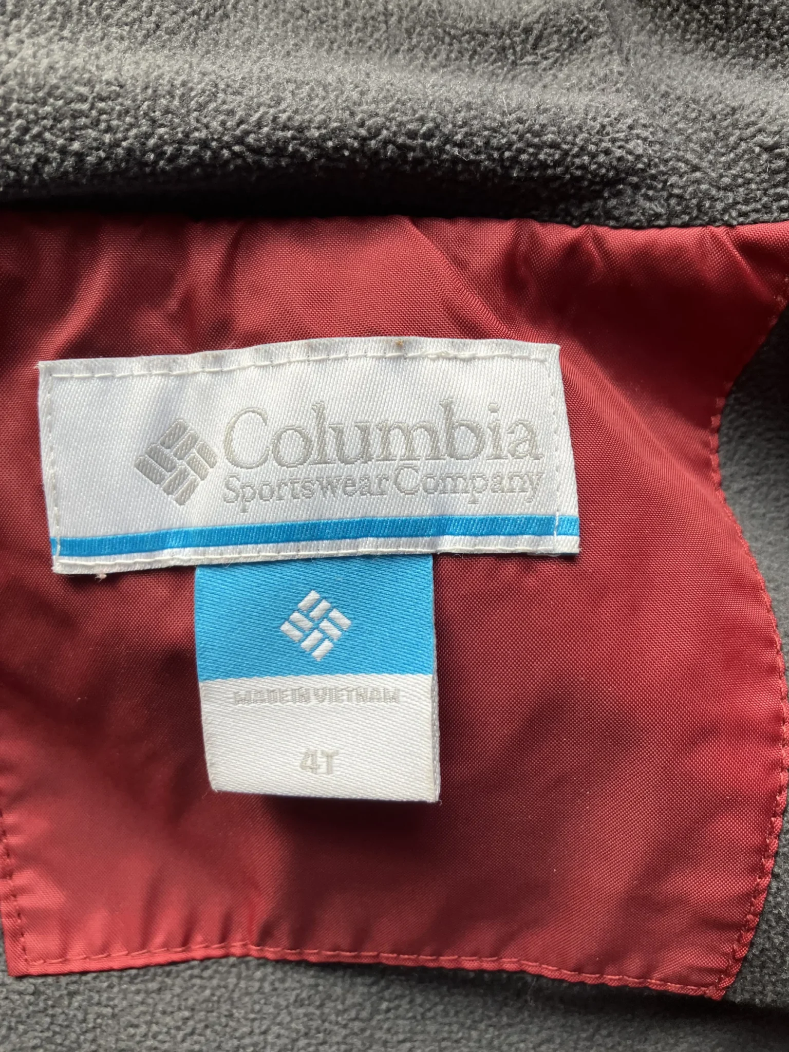 Image for Manteau Columbia 4T (petit)