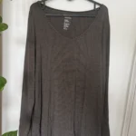Featured thumbnail for Manche 3/4 rayé gris noir beige