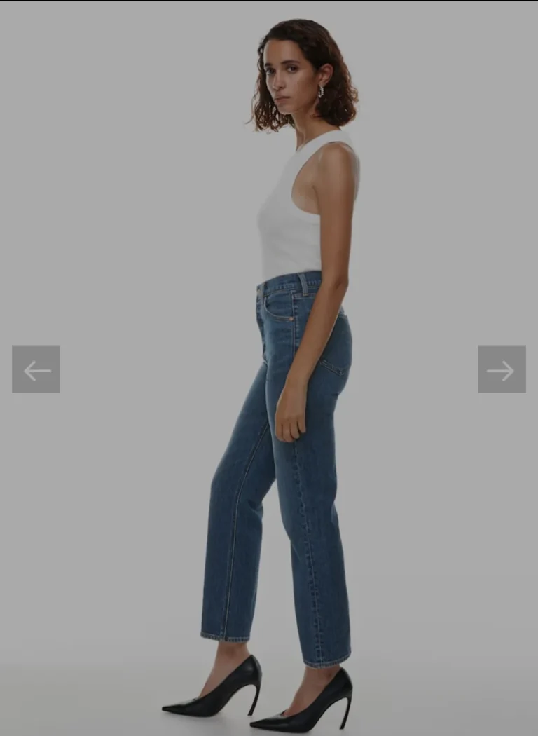 Image for The Arlo High Rise Straight Denim Forim 31/28L