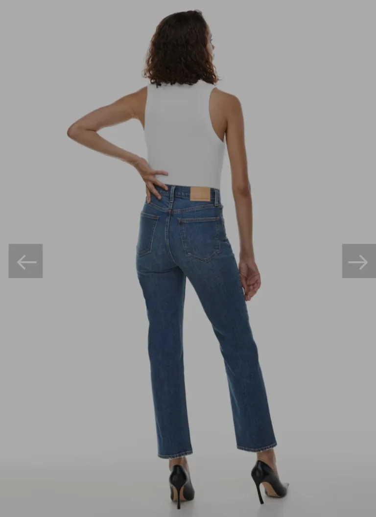 Image for The Arlo High Rise Straight Denim Forim 31/28L