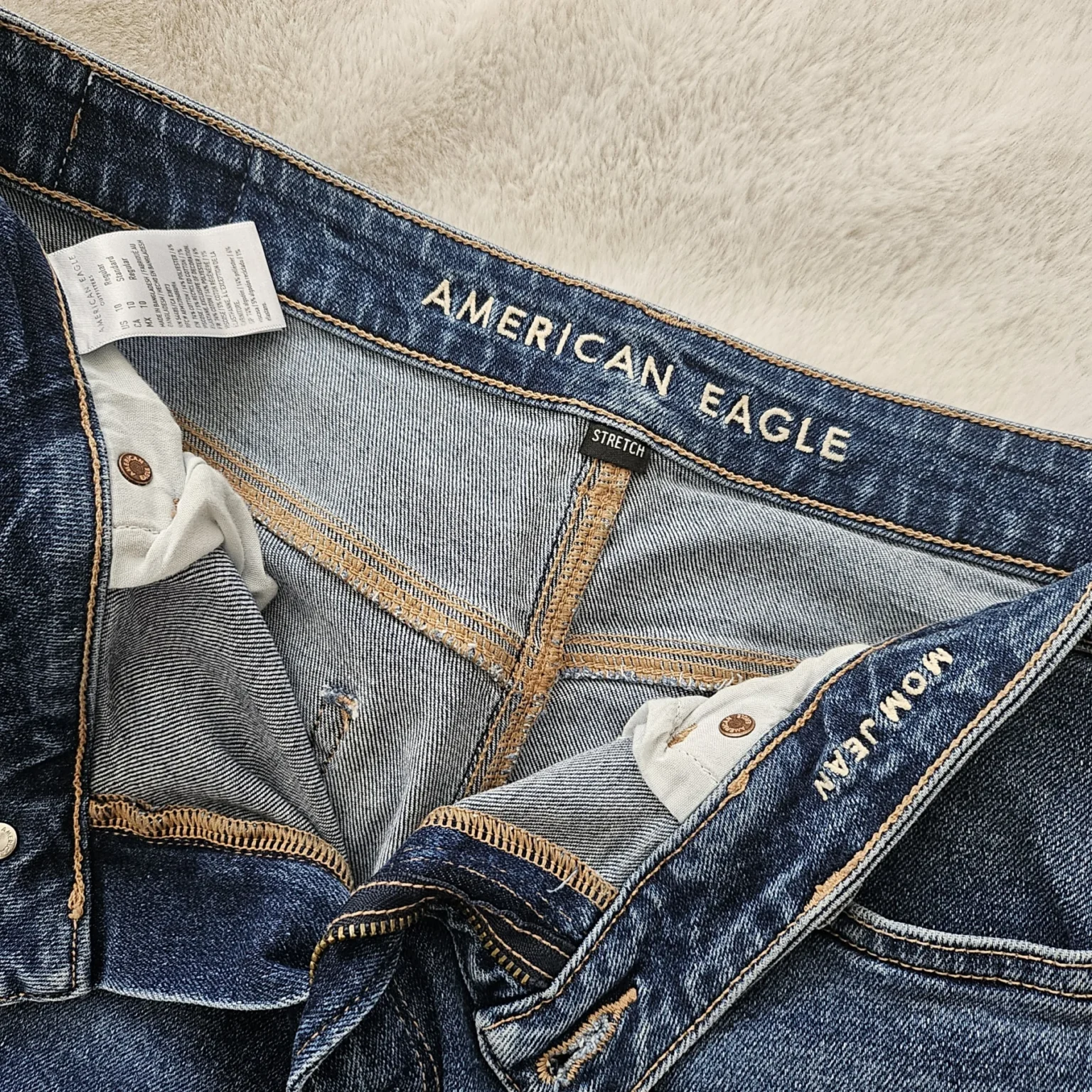 Image for AE mom jeans 10