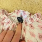 Thumbnail for Jupe été coton doublée légère rose bébé fille 0-3