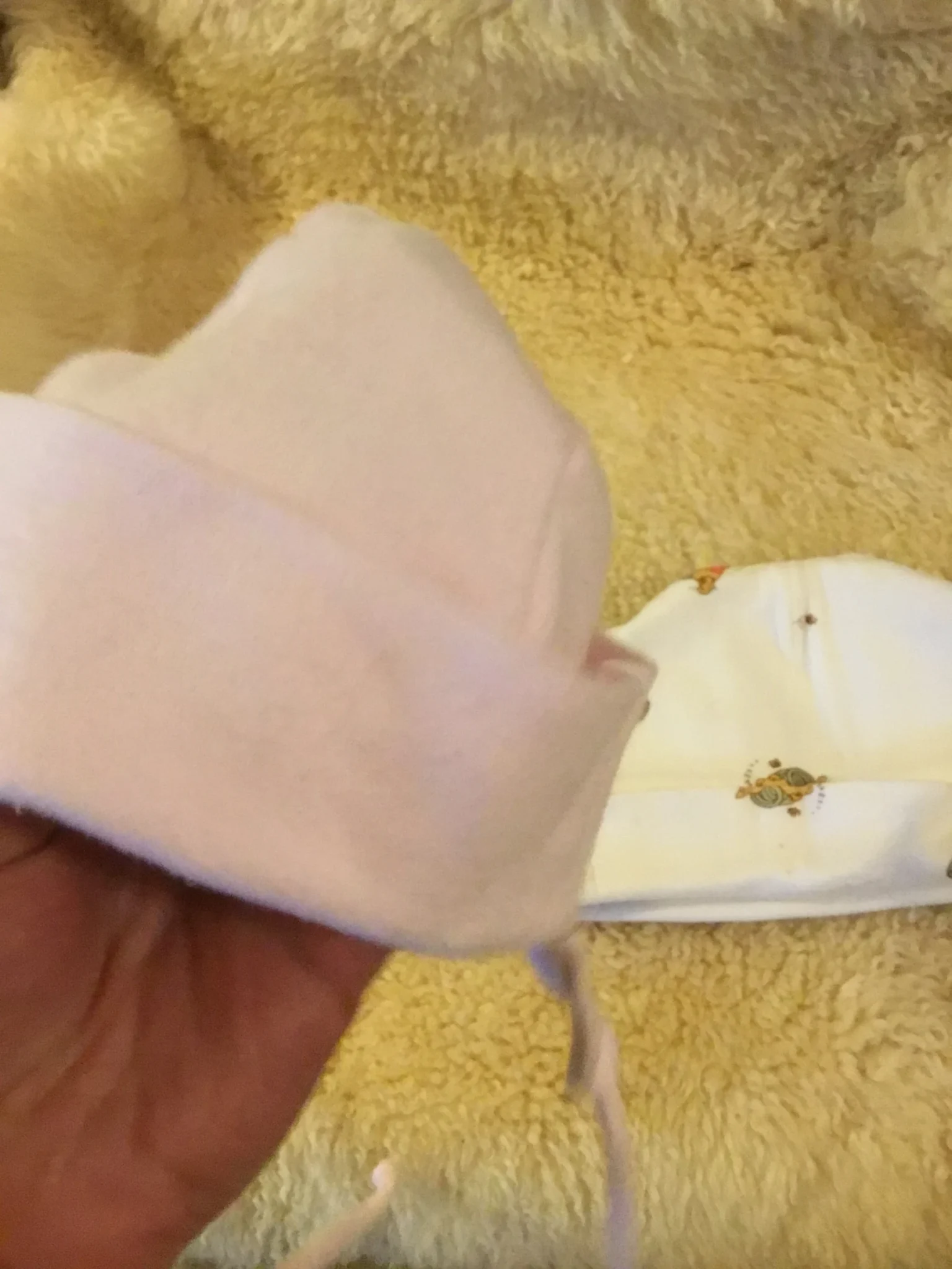 Featured image for Cotton toque with ears for newborn baby girls