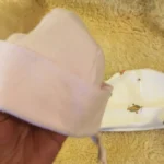 Thumbnail for Cotton toque with ears for newborn baby girls