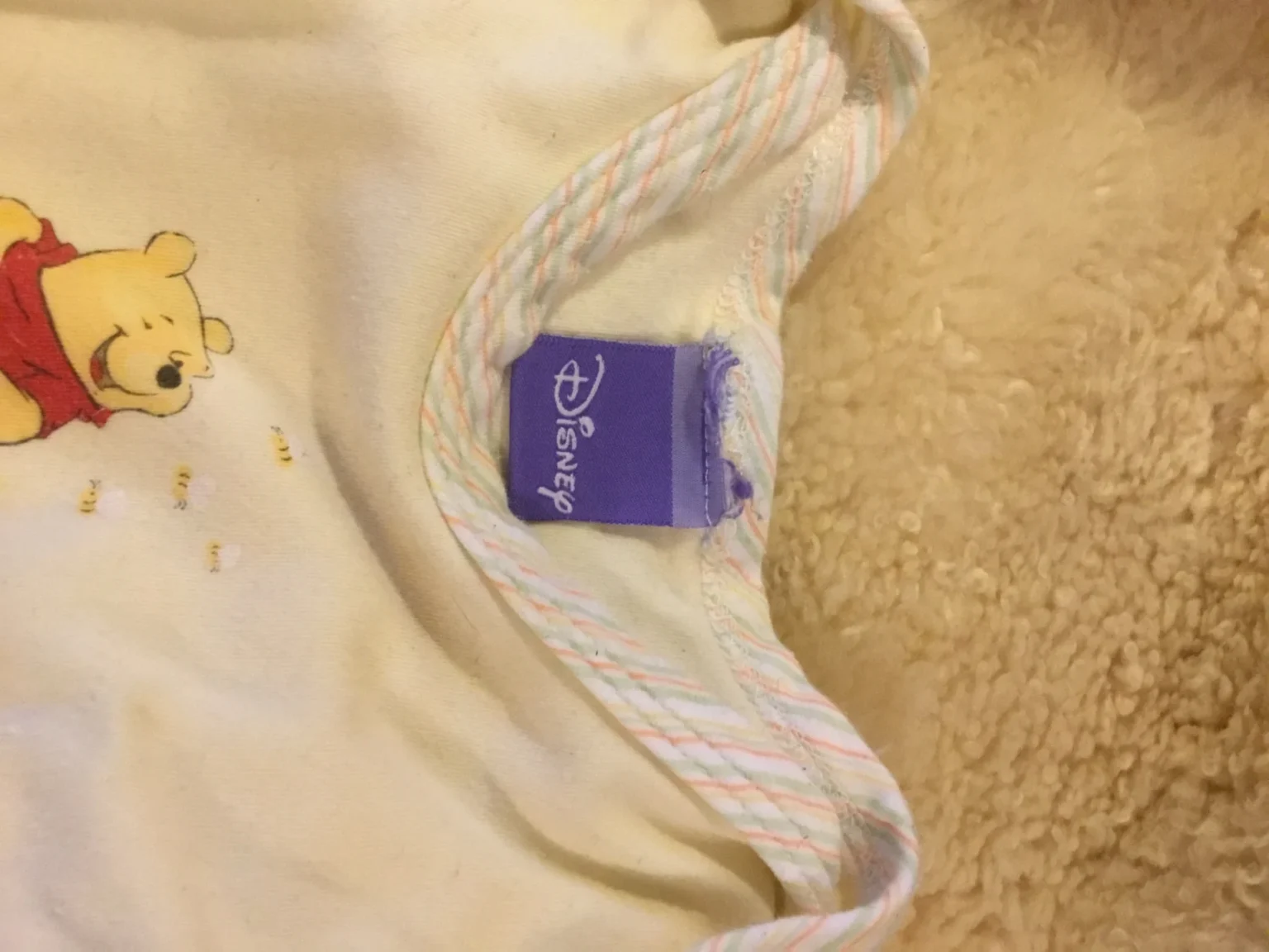 Image for Chandail coton ouaté « Winnie l’ourson » bébé unisexe 0-6