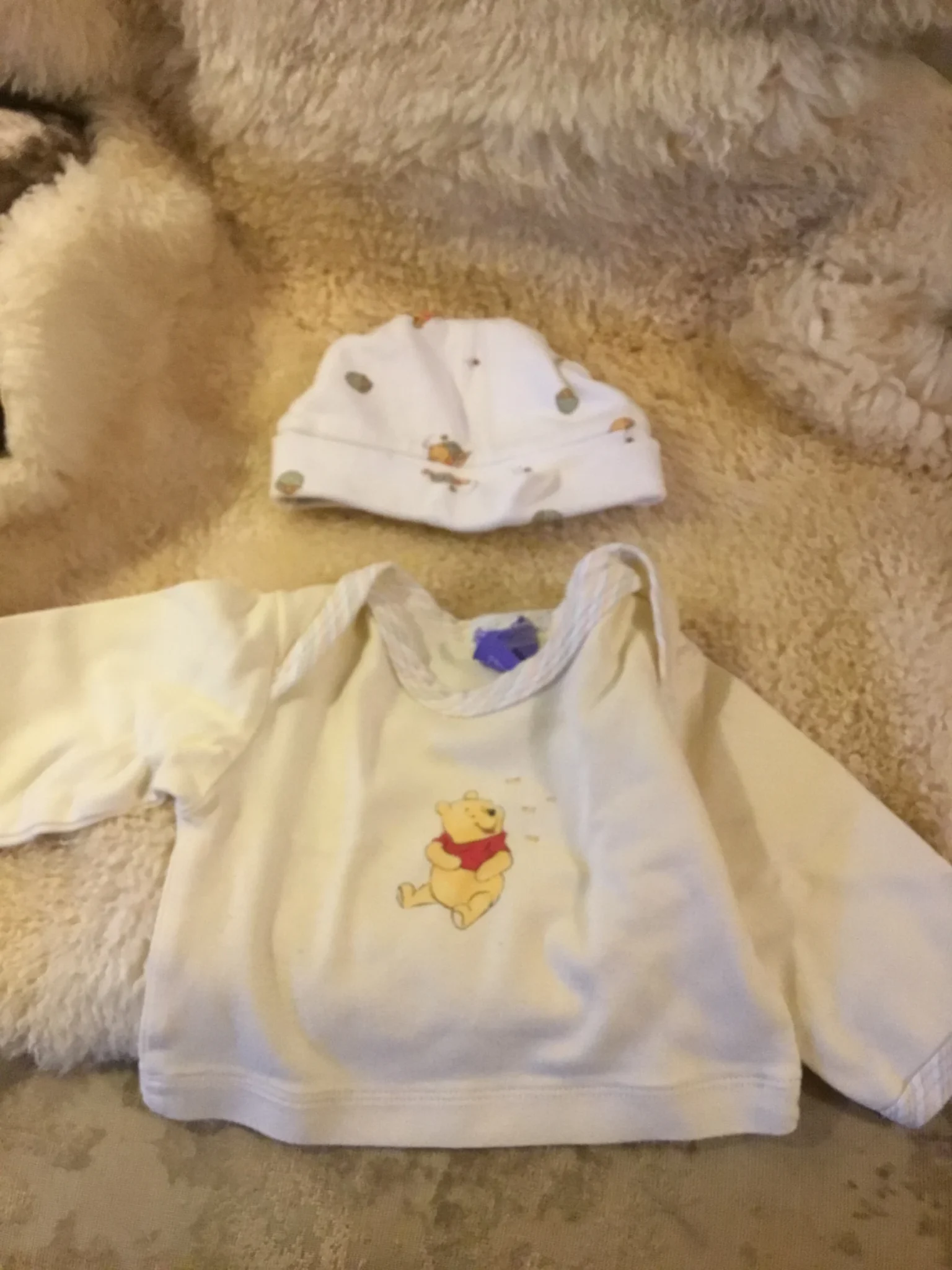 Image for Chandail coton ouaté « Winnie l’ourson » bébé unisexe 0-6