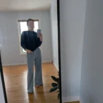 Thumbnail for Navy blue cardigan small