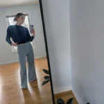 Thumbnail for Navy blue cardigan small