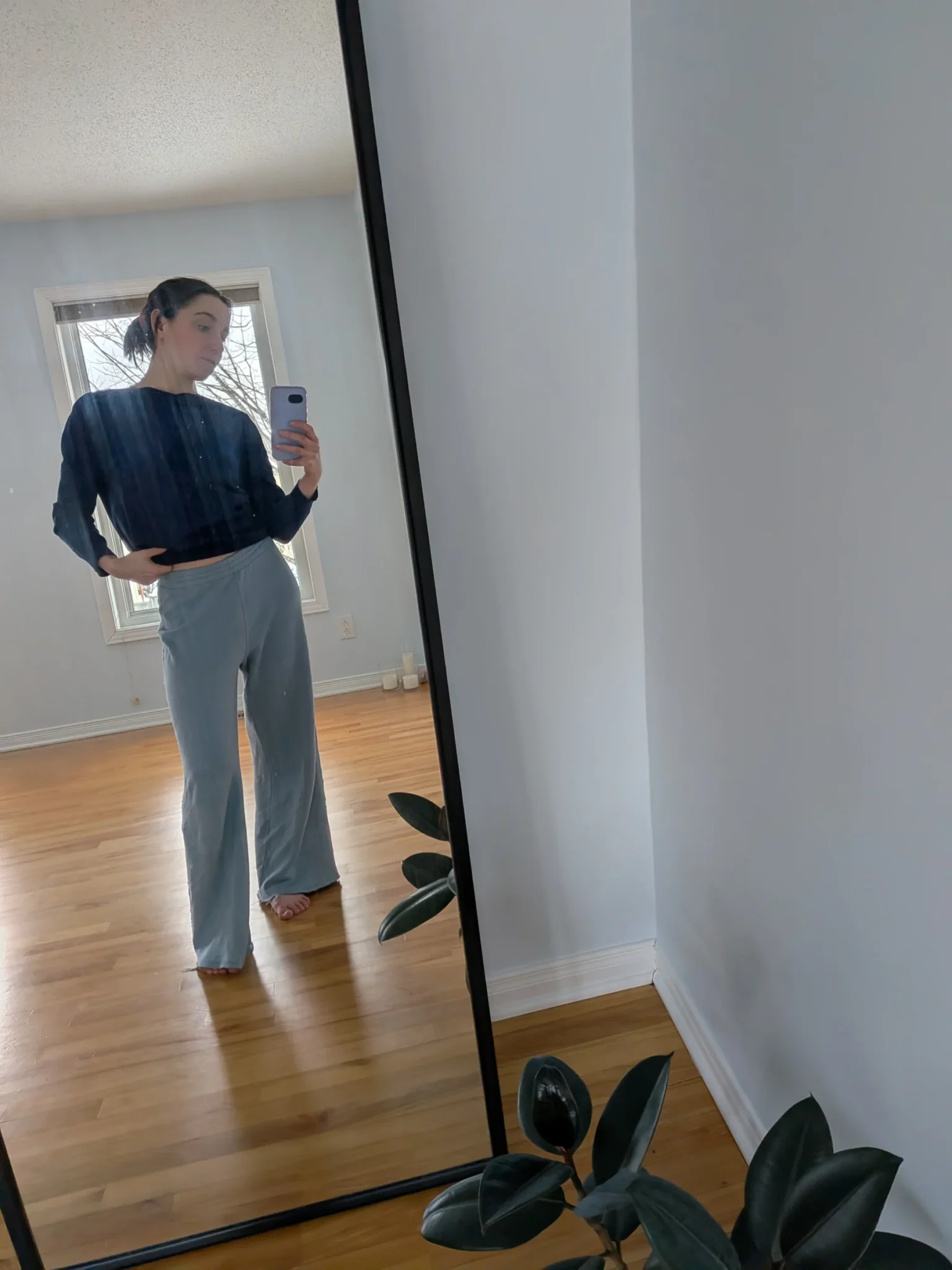 Image for Navy blue cardigan small