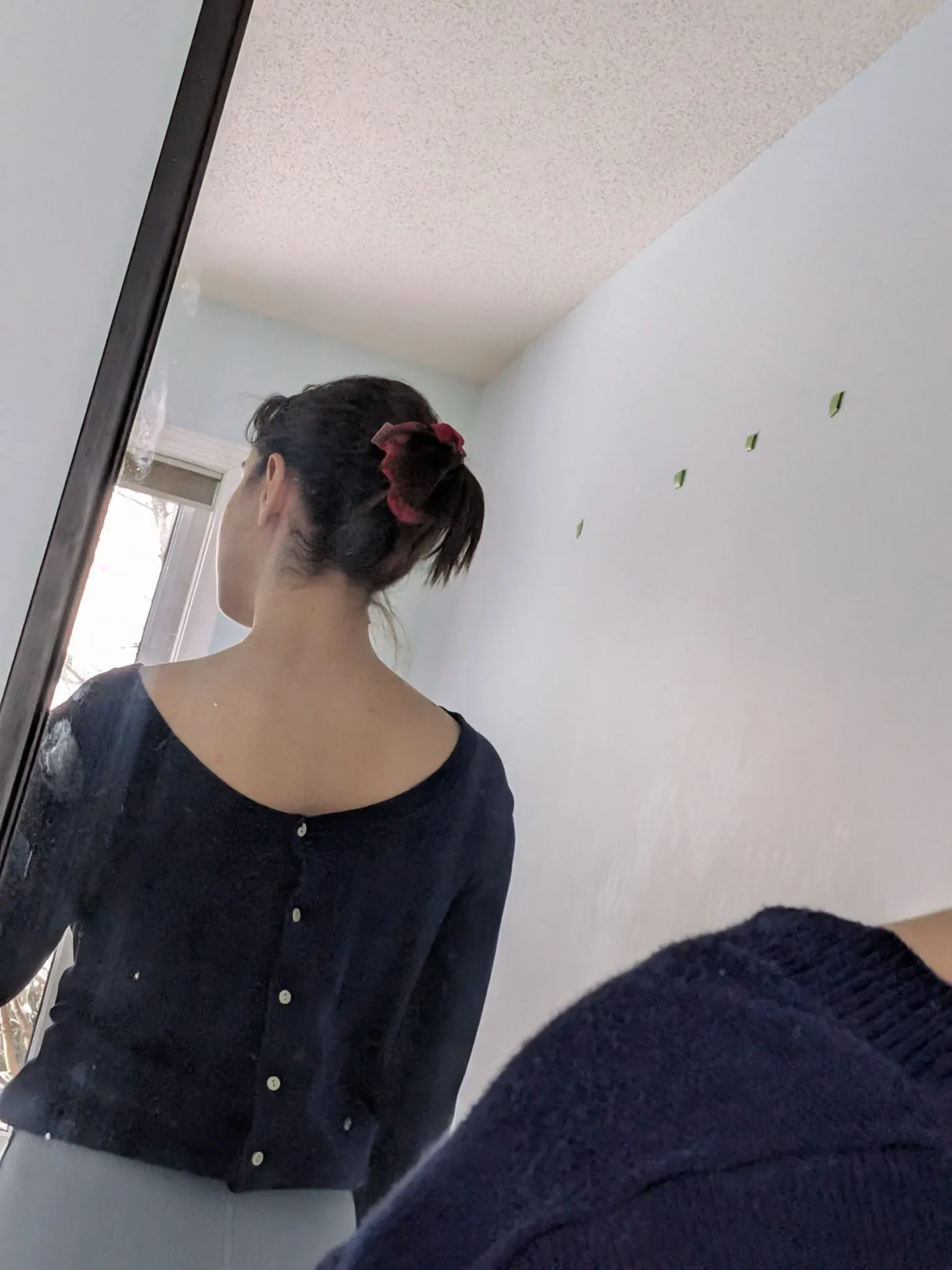 Image for Navy blue cardigan small