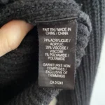 Thumbnail for Black knitted jumper