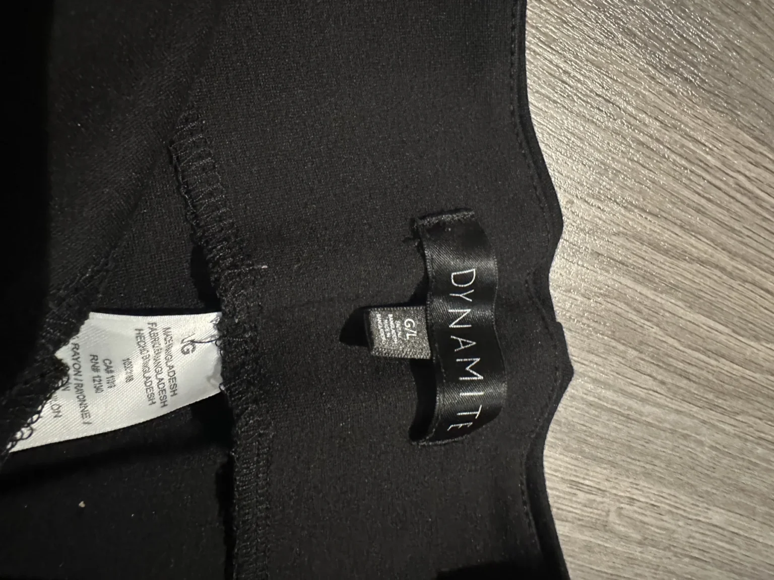 Image for Dynamite black leggings