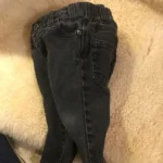 Thumbnail for Jeans noir charcoal bébé unisexe 3-6 généreux