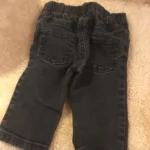 Thumbnail for Jeans noir charcoal bébé unisexe 3-6 généreux