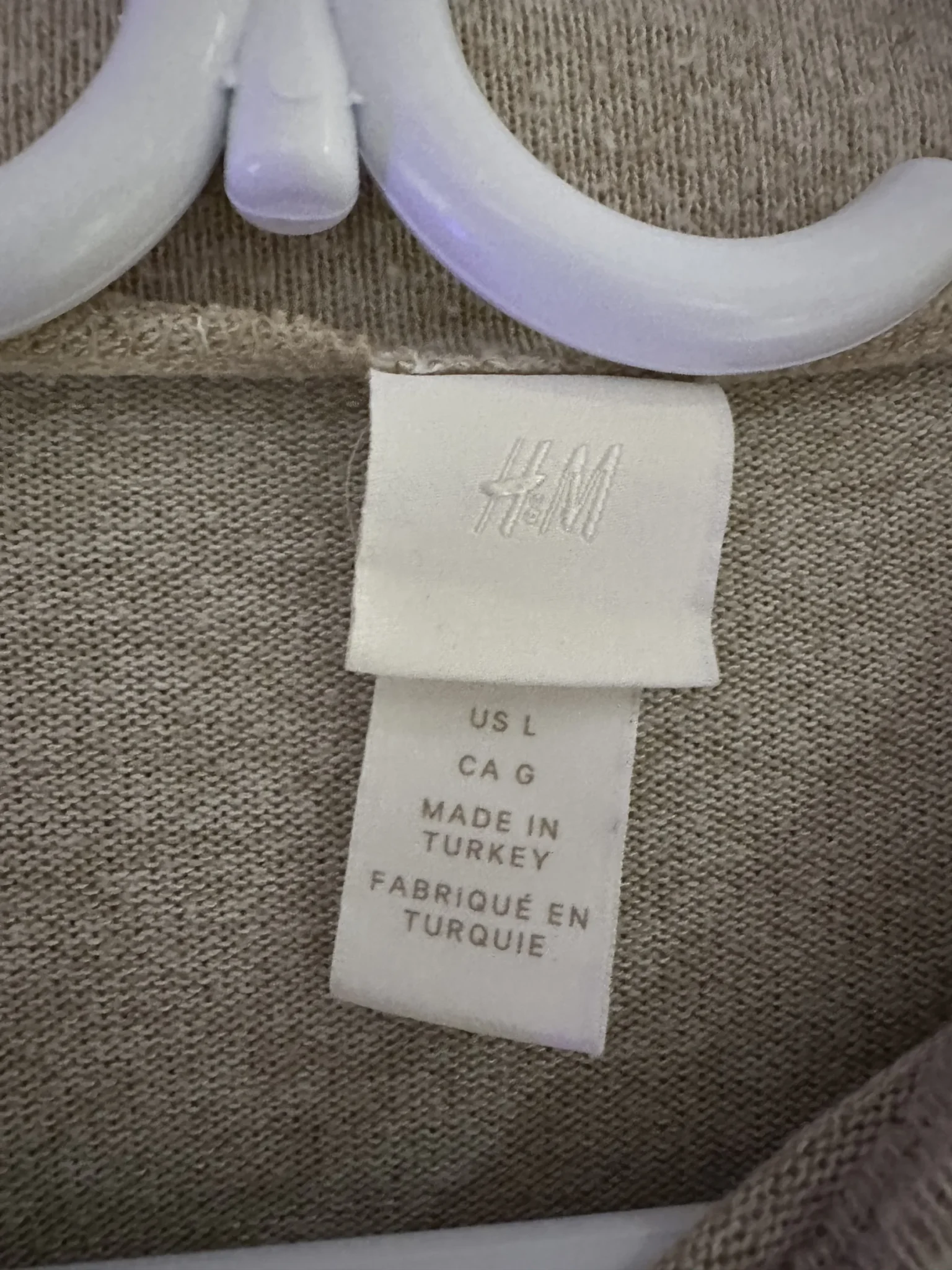 Image for HM beige jumper