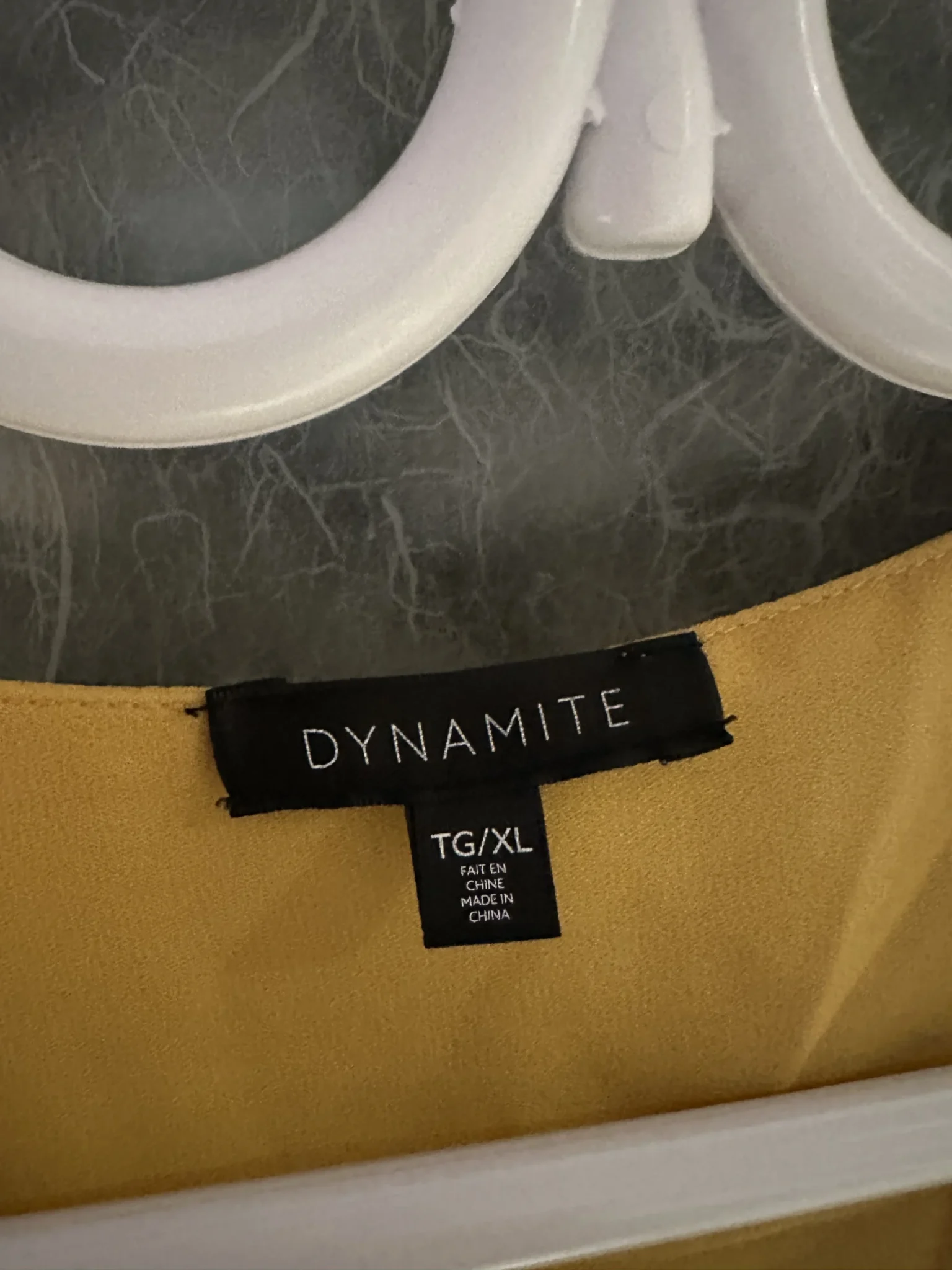 Image for Dynamite yellow tunic
