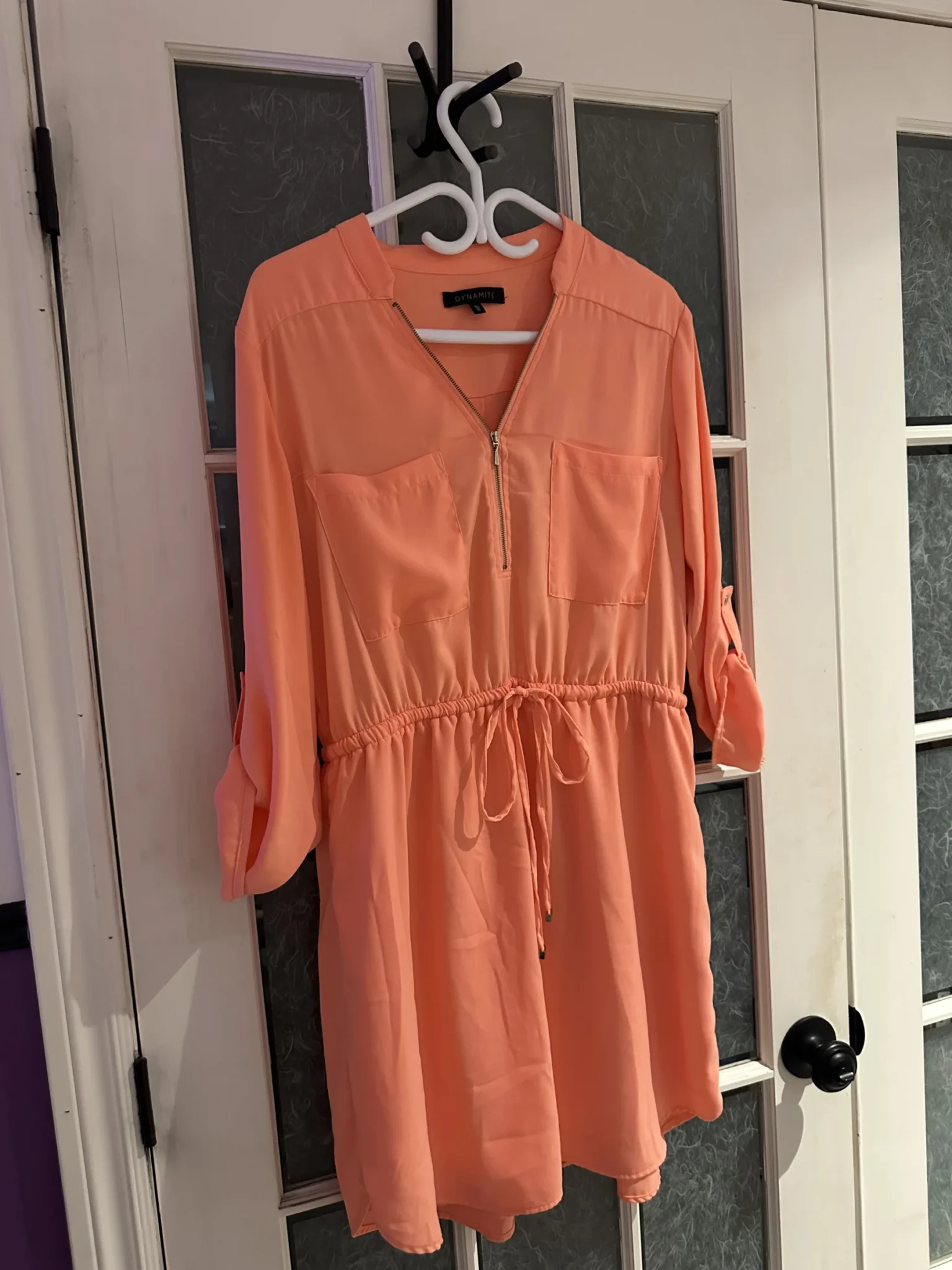 Featured image for Dynamite peach dress