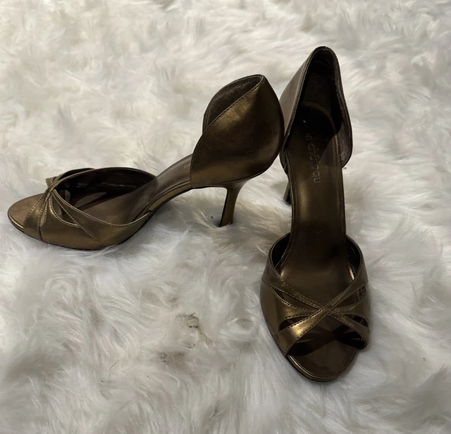 Image for Sandales couleur cuivre Le Chateau
