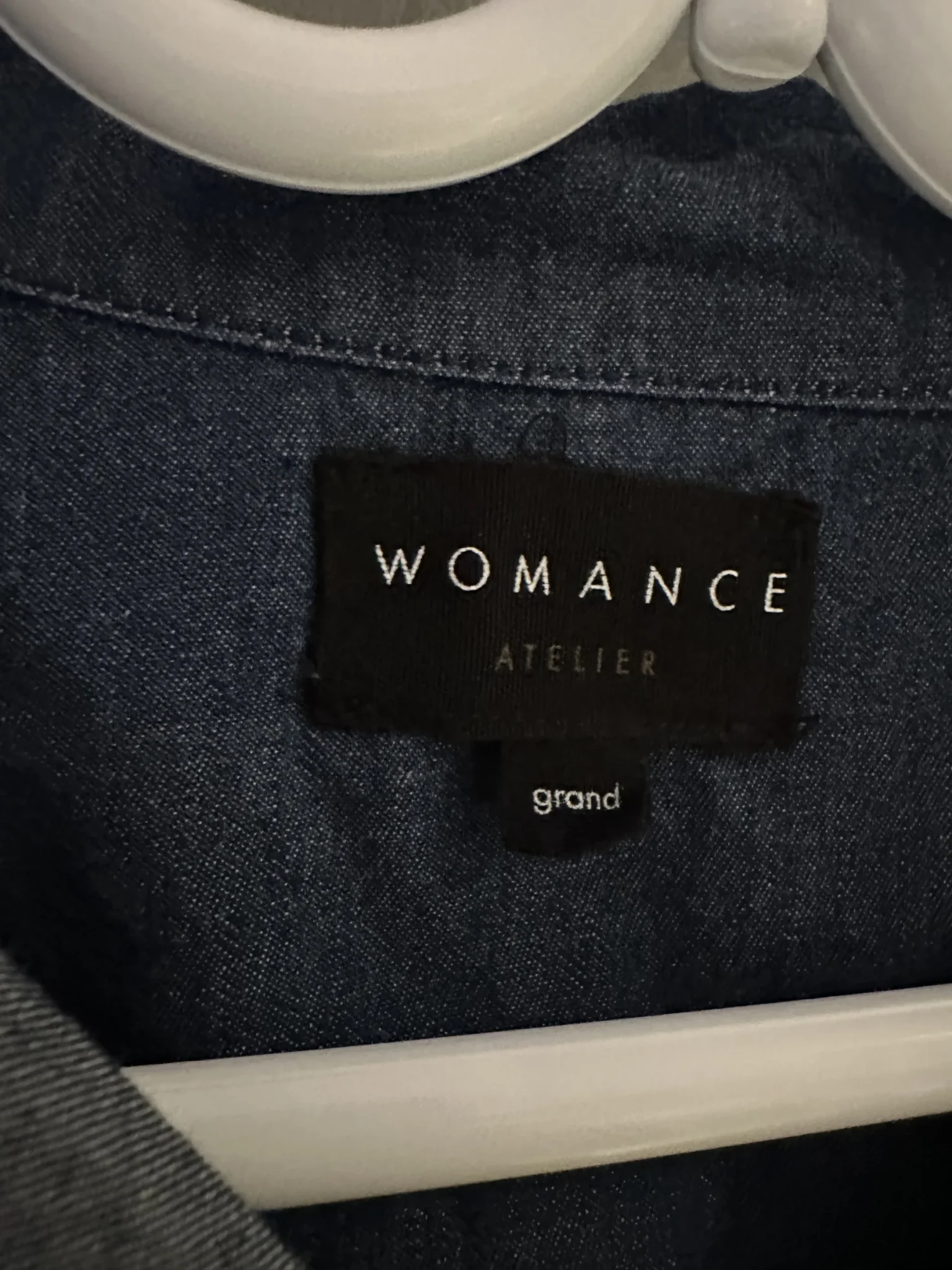 Image for Womance dark blue shirt