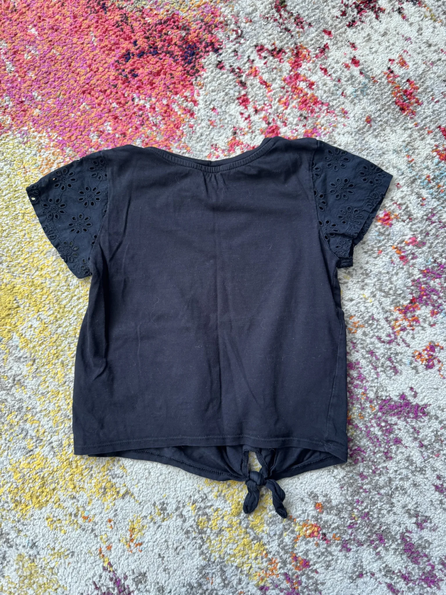 Image for T-shirt 8/10 ans noir très bon état