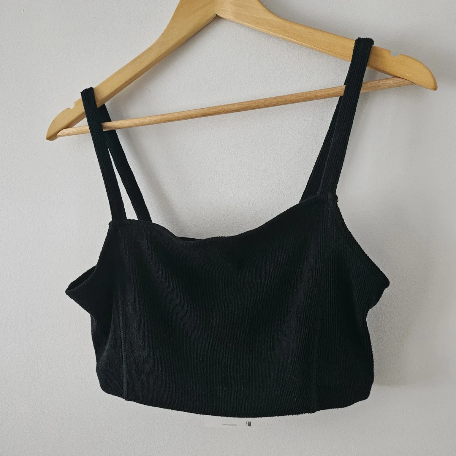 Image for Crop top noir