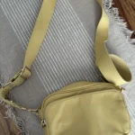 Featured thumbnail for Yellow crossbody handbag