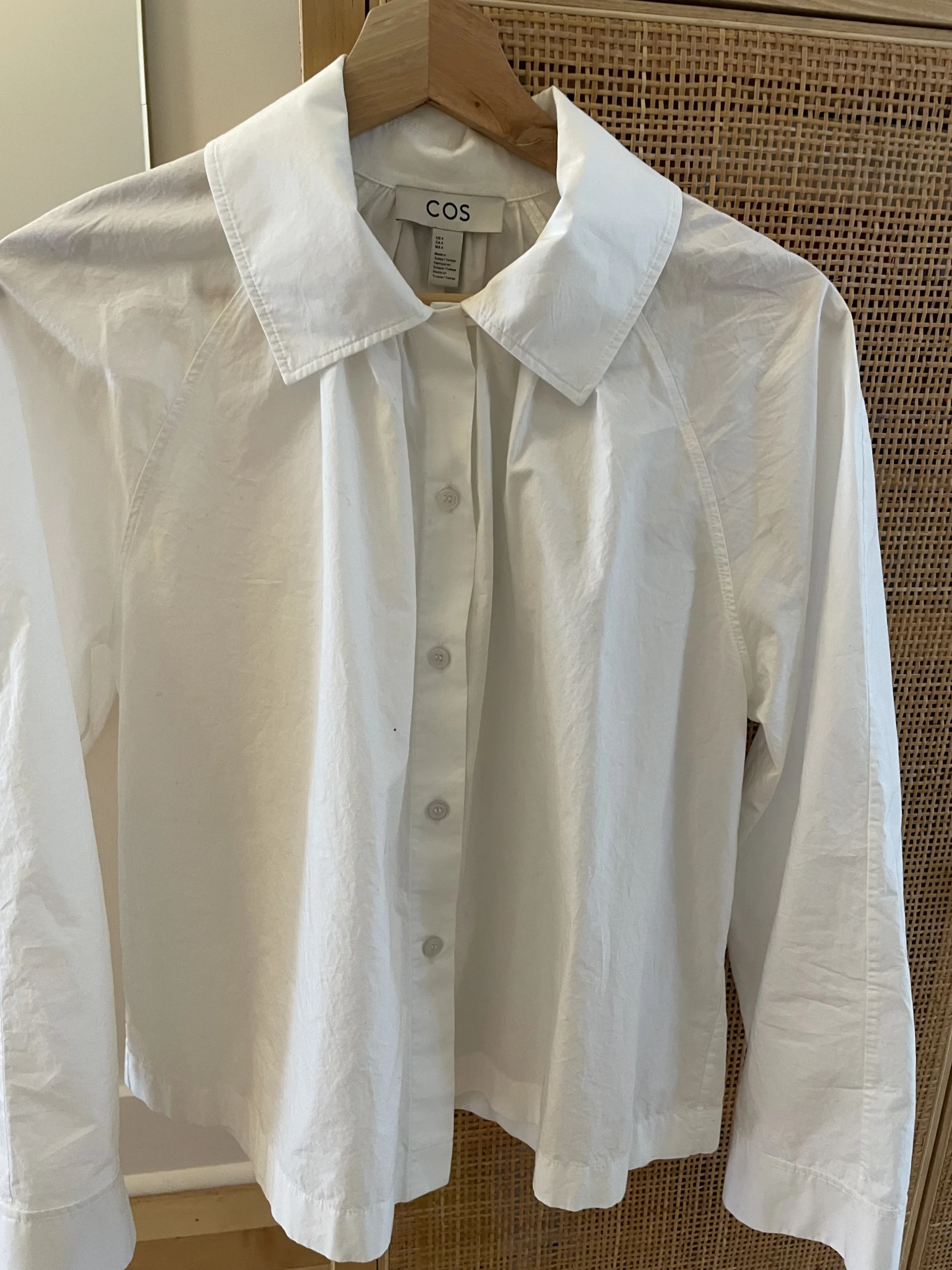 COS | blouse blanche coton COS seconde main