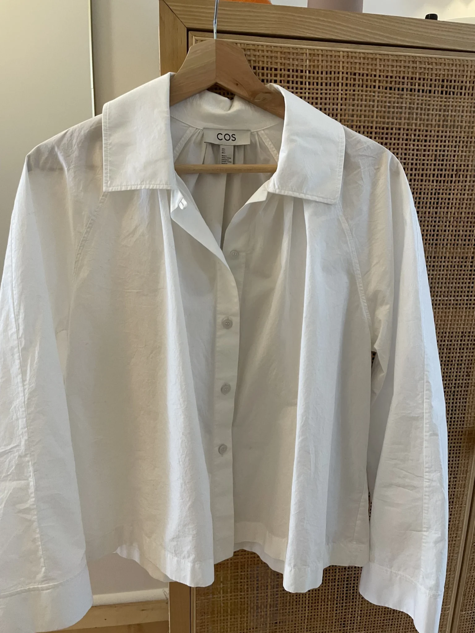 Image for COS | blouse blanche coton