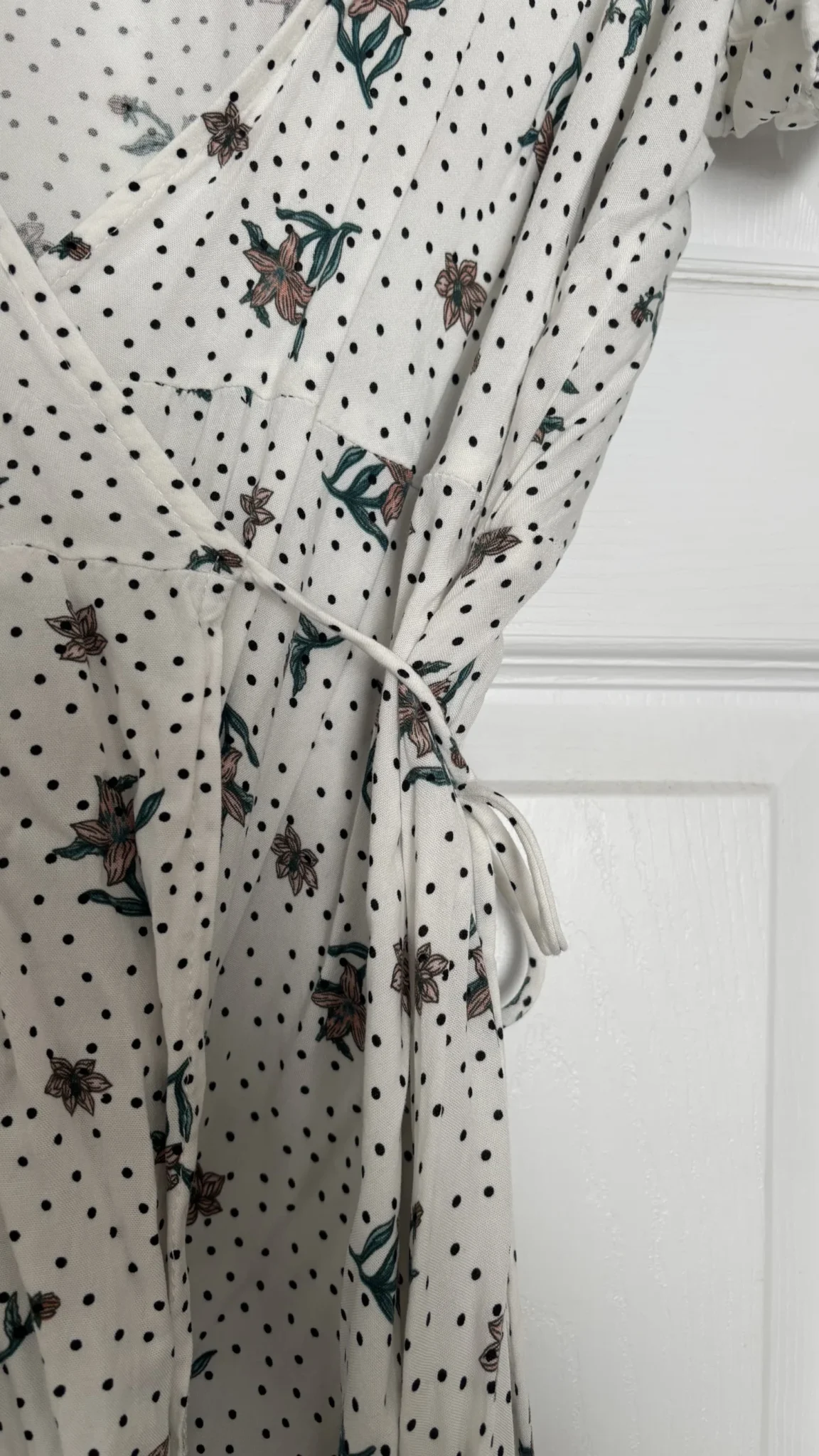 Image for Essential co wrap dress