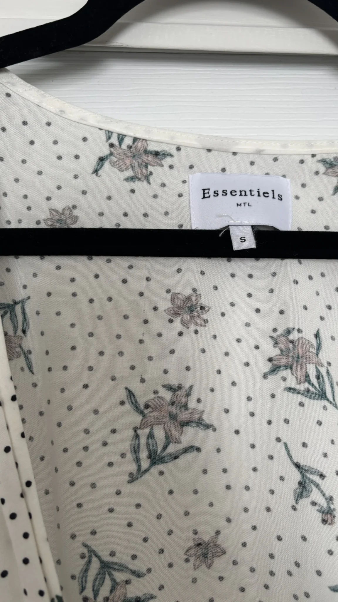 Image for Essential co wrap dress