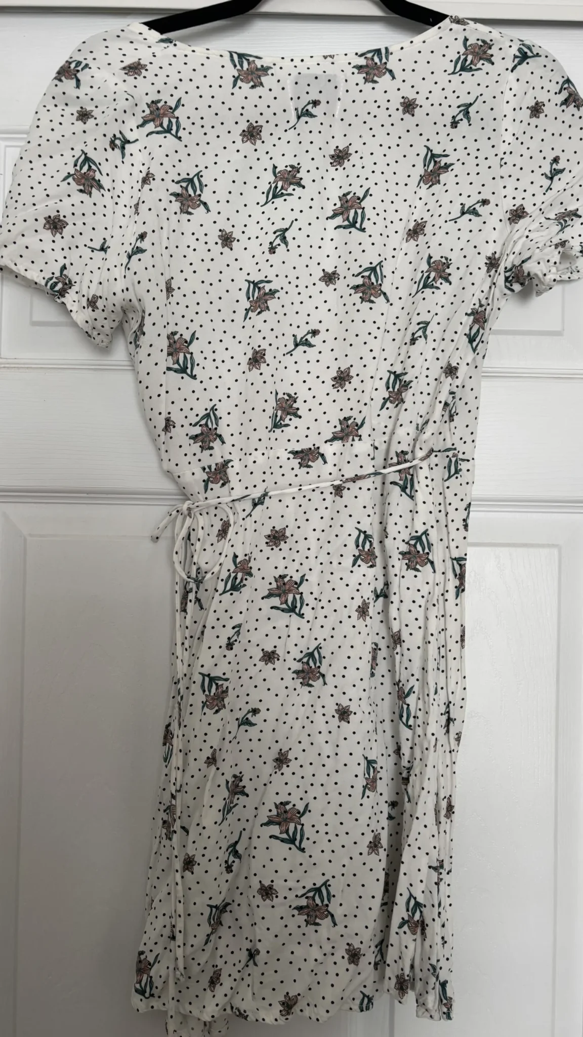 Image for Essential co wrap dress