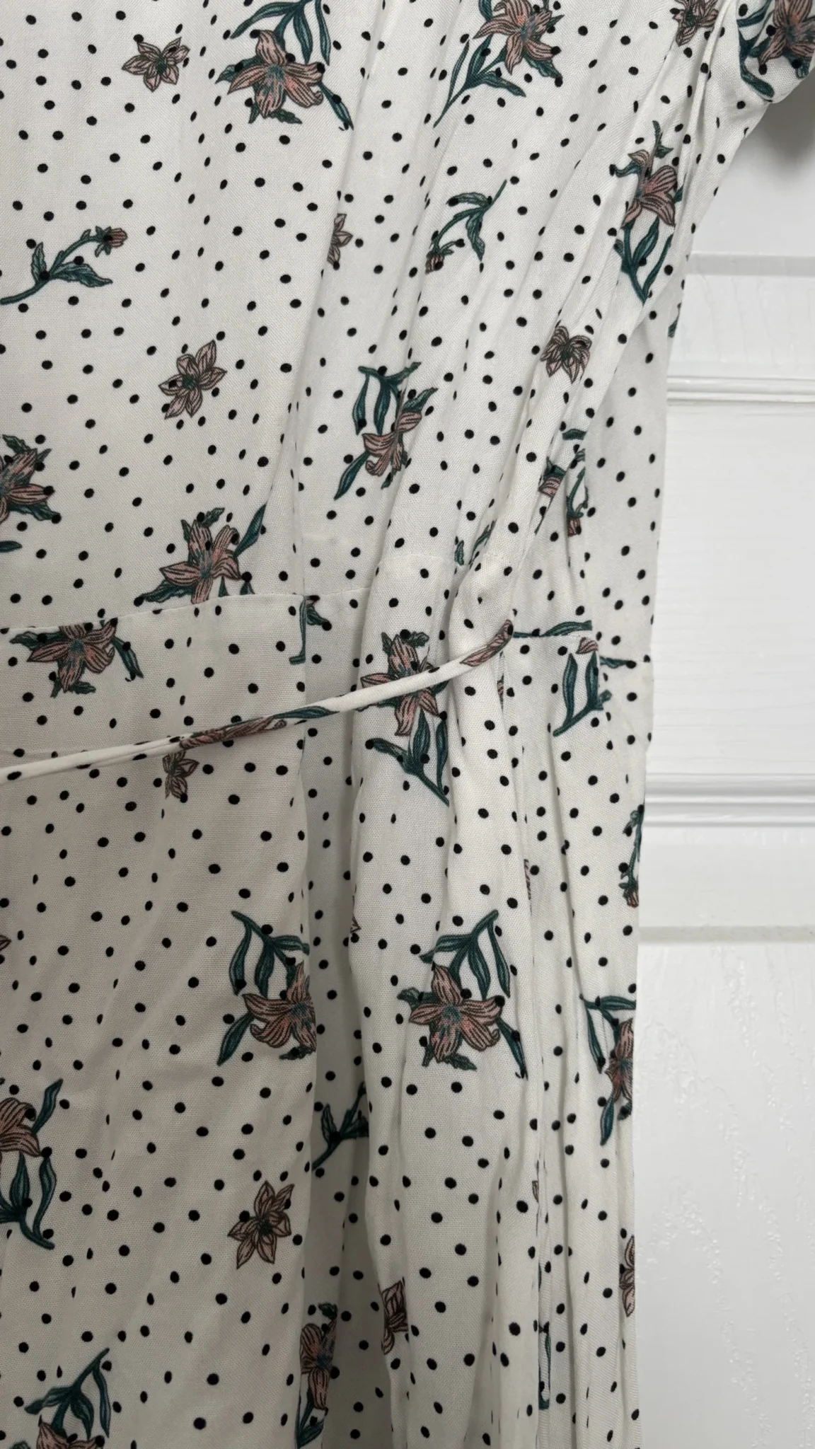 Image for Essential co wrap dress