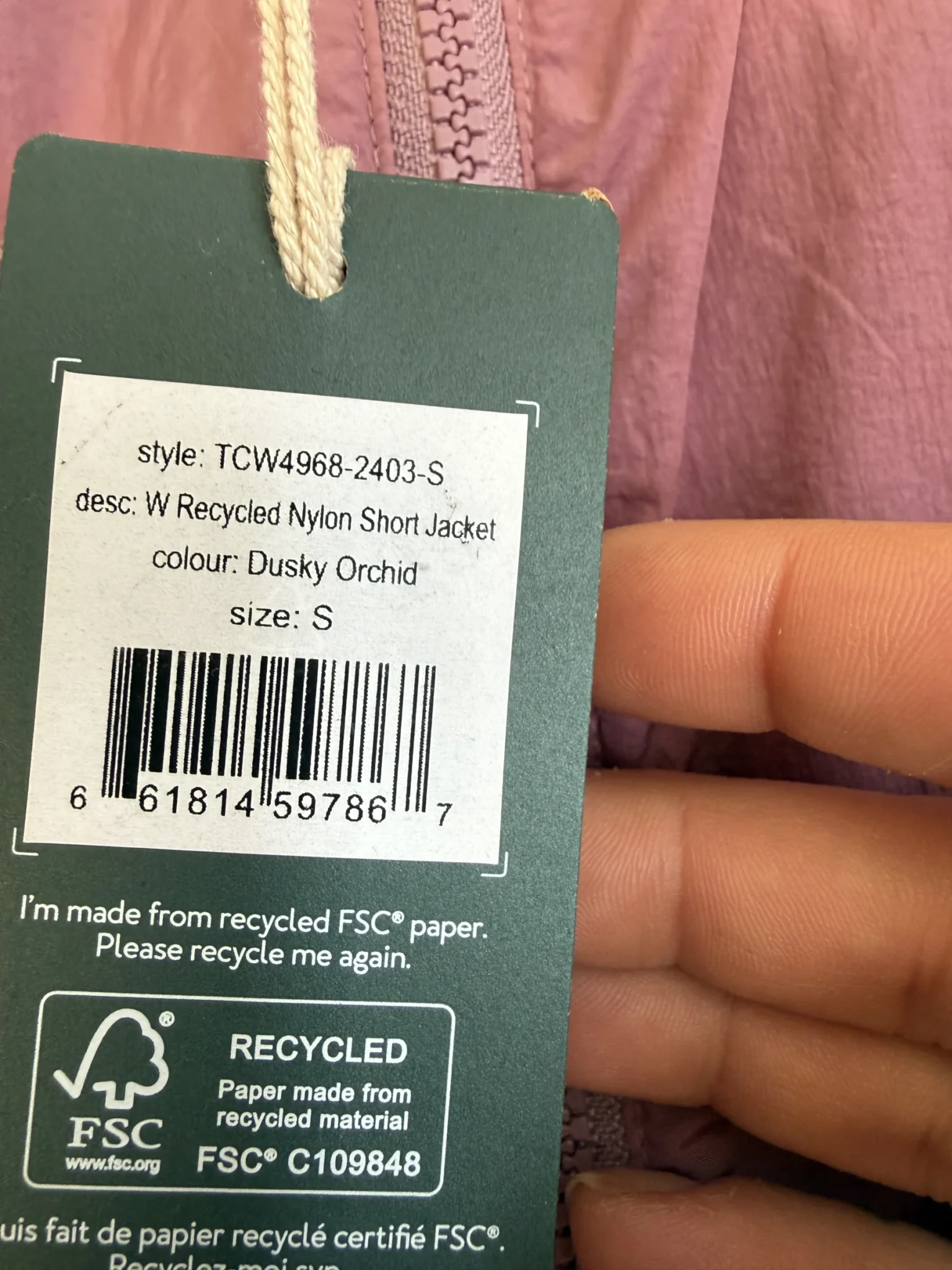 Image for Lightweight tentree coat