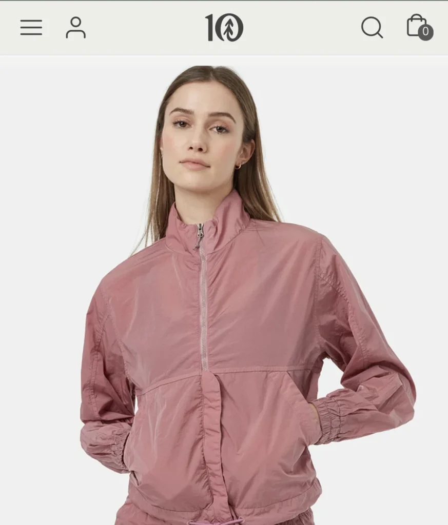 Image for Lightweight tentree coat